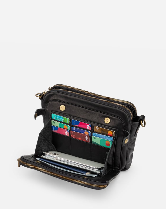 Aria™ Masterpiece | Classic Schoulder Leather Bag