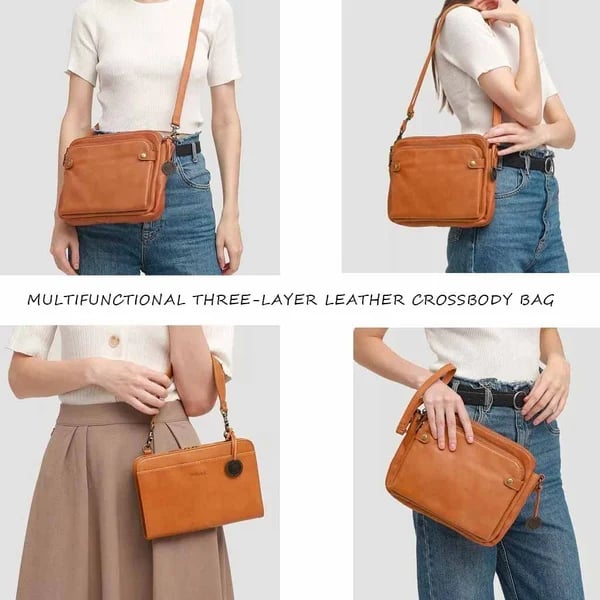 Aria™ Masterpiece | Classic Schoulder Leather Bag