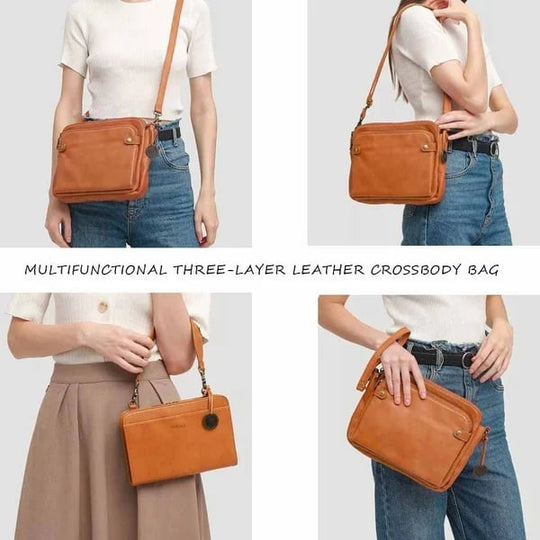 Aria™ Masterpiece | Classic Schoulder Leather Bag