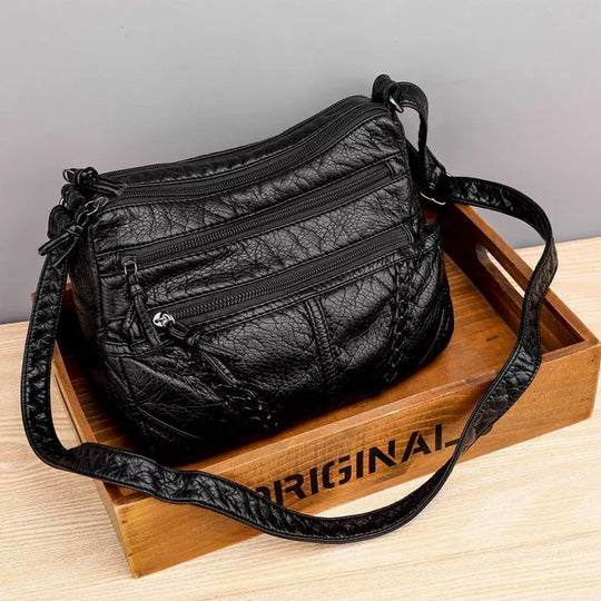 Zoe™ Classic Harmony | Stylish Compact Leather Bag