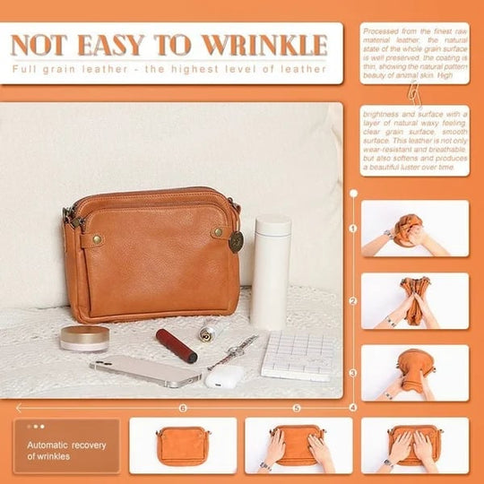 Aria™ Masterpiece | Classic Schoulder Leather Bag