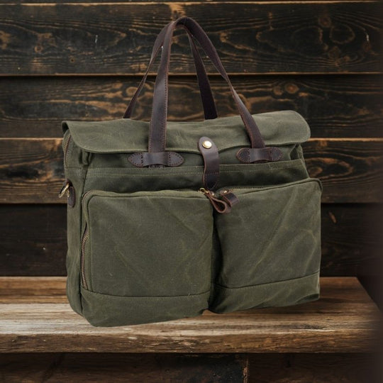 Elijah™ - Canvas Shoulder Tote Bag