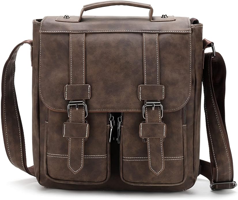 Liam™ - Vintage Multi-Pocket Flag Bag