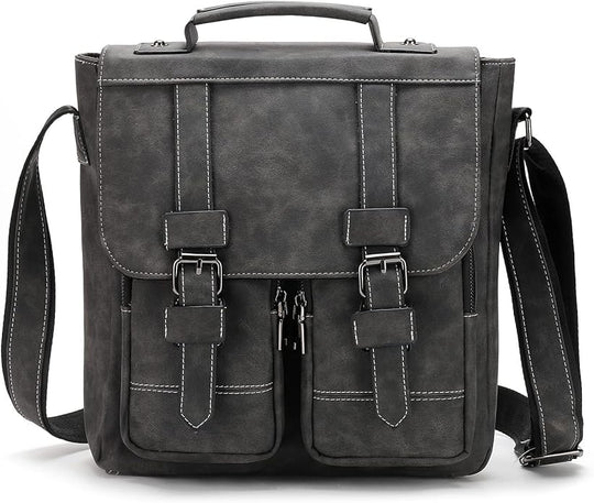 Liam™ - Vintage Multi-Pocket Flag Bag