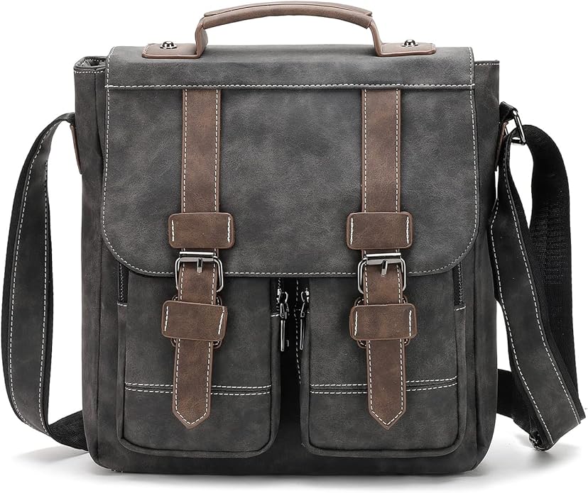 Liam™ - Vintage Multi-Pocket Flag Bag