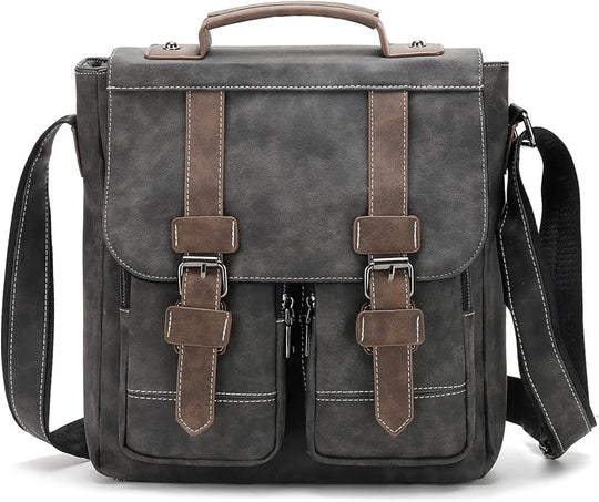 Liam™ - Vintage Multi-Pocket Flag Bag