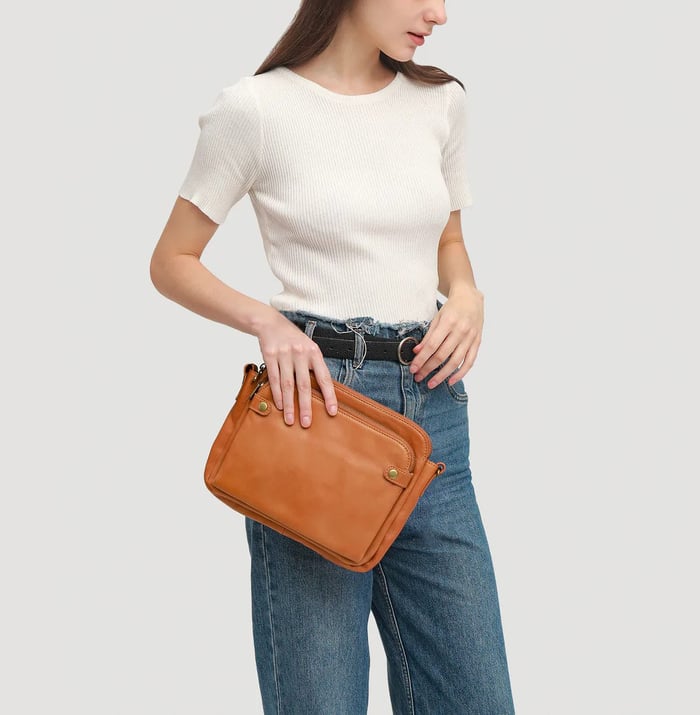 Aria™ Masterpiece | Classic Schoulder Leather Bag