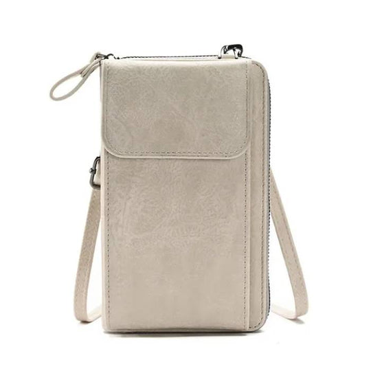 Grace™ Chic Compact | Classic Leather Handbag