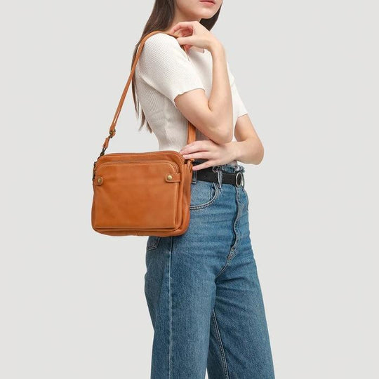 Aria™ Masterpiece | Classic Schoulder Leather Bag