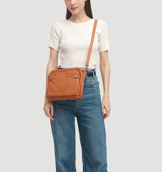 Aria™ Masterpiece | Classic Schoulder Leather Bag