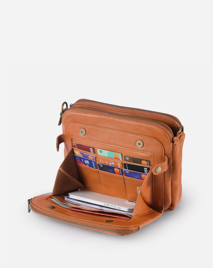Aria™ Masterpiece | Classic Schoulder Leather Bag
